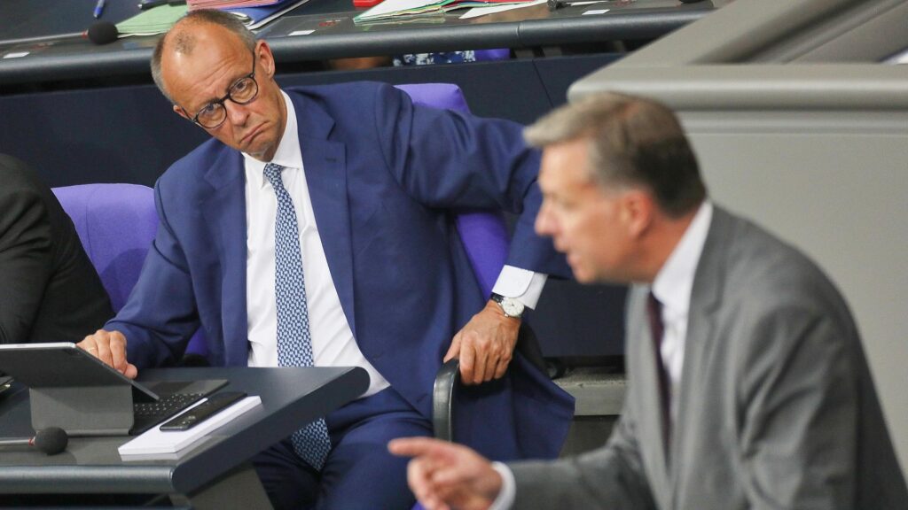 Friedrich Merz und Stephan Mayer (Archiv)