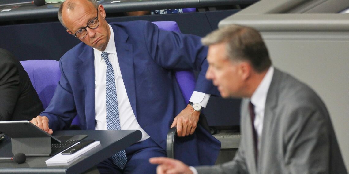 Friedrich Merz und Stephan Mayer (Archiv)