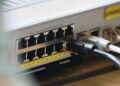 Netzwerk-Patchpanel (Archiv)