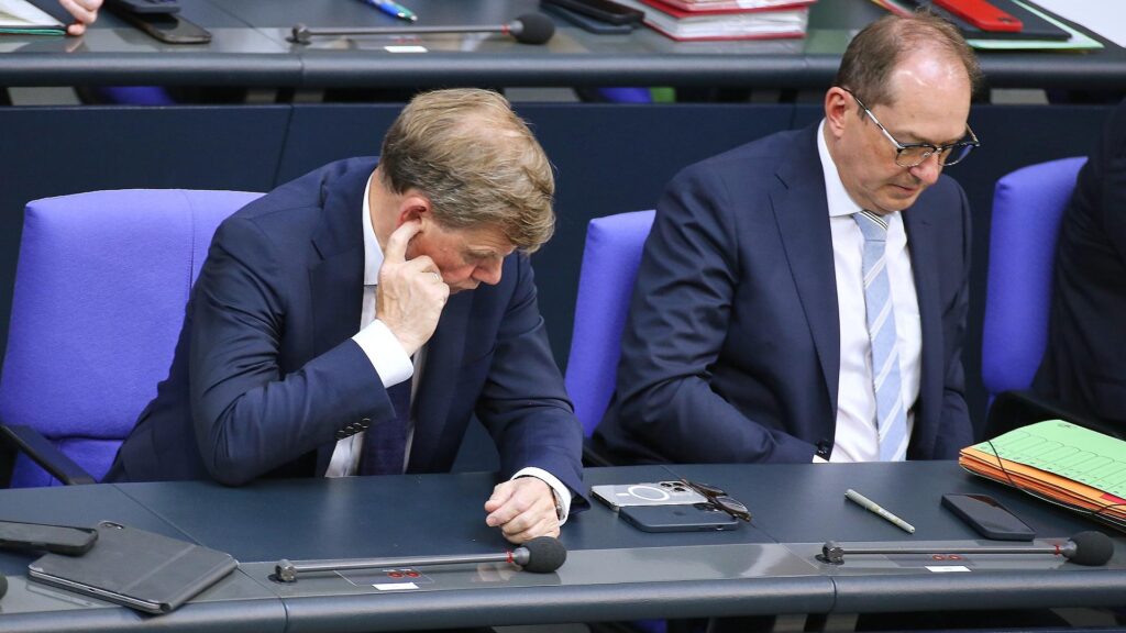 Wadephul und Dobrindt (Archiv)