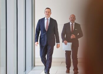Jens Spahn und Alexander Hoffmann (Archiv)