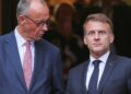 Friedrich Merz und Emmanuel Macron (Archiv)