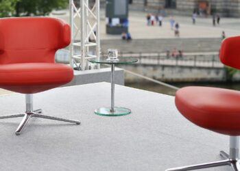 Set von ARD-Sommerinterview (Archiv)