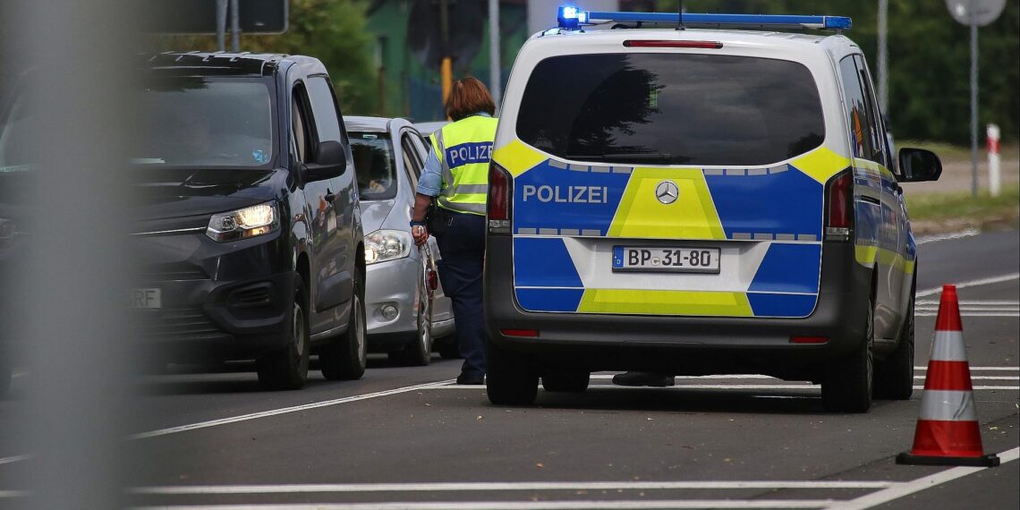 Deutsche Grenzkontrolle (Archiv)