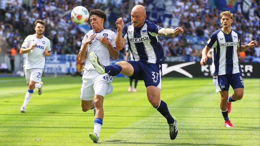 Hertha BSC - Karlsruher SC am 10.08.2025