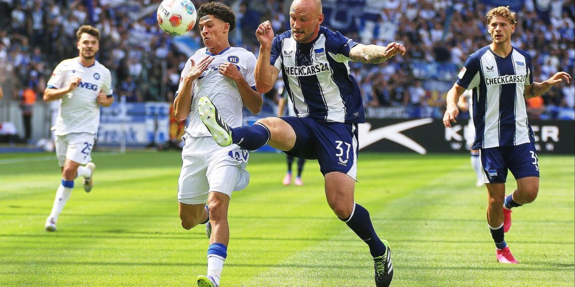 Hertha BSC - Karlsruher SC am 10.08.2025