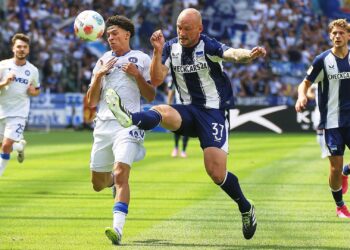 Hertha BSC - Karlsruher SC am 10.08.2025