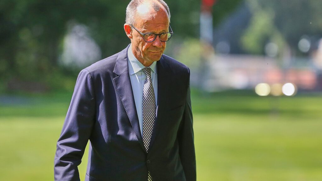 Bundeskanzler Friedrich Merz am 13.08.2025