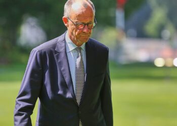 Bundeskanzler Friedrich Merz am 13.08.2025
