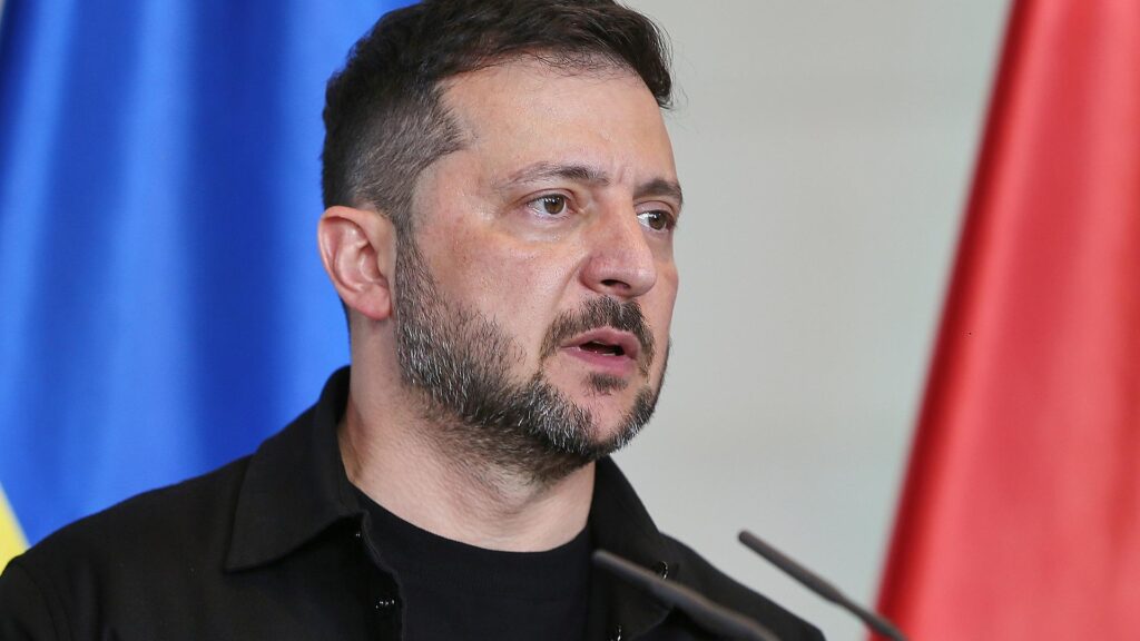 Von der Leyen will Selenskyj bei Trump-Treffen unterstützen 2 Wolodymyr Selenskyj am 13.08.2025