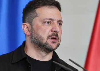 Wolodymyr Selenskyj am 13.08.2025