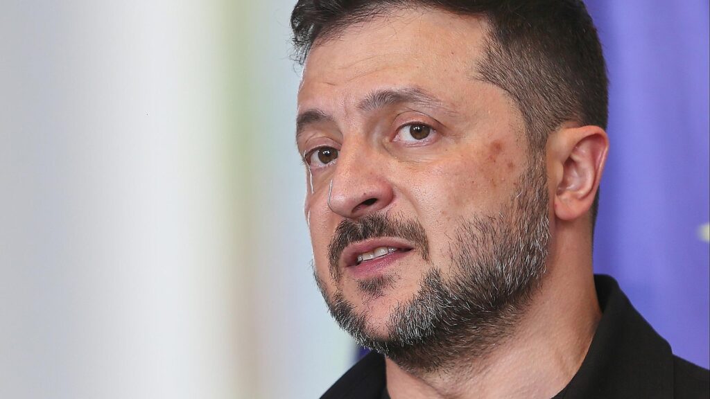 Wolodymyr Selenskyj am 13.08.2025