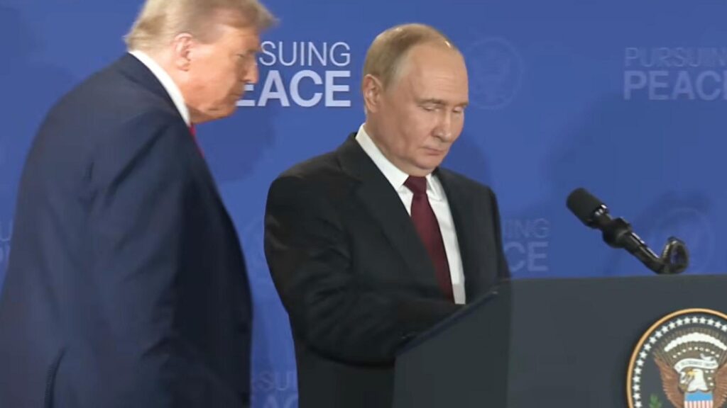 Pressekonferenz mit Wladimir Putin und Donald Trump am 15.08.2025
