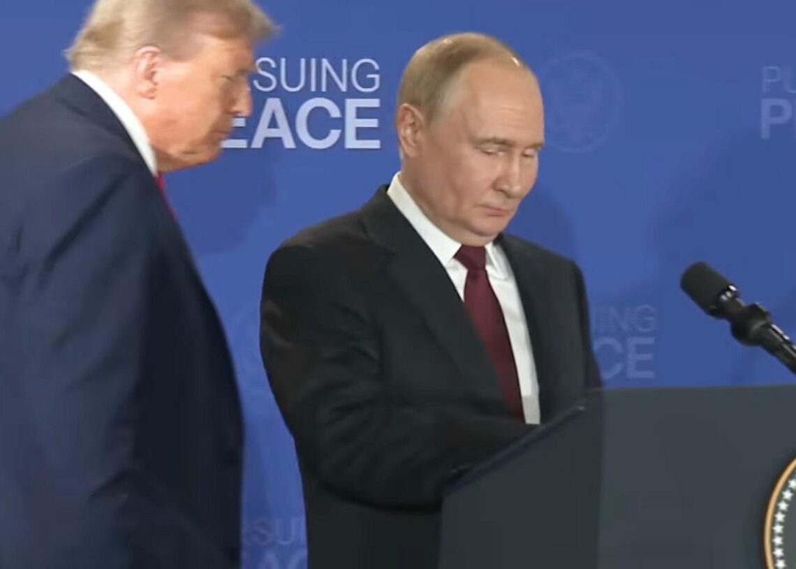 Pressekonferenz mit Wladimir Putin und Donald Trump am 15.08.2025