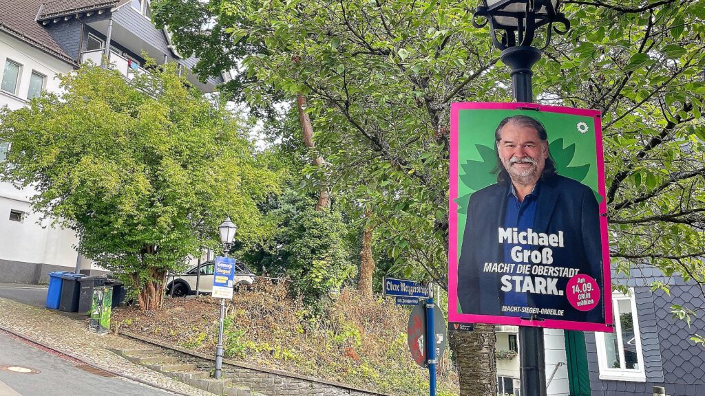 Wahlplakate zu den NRW-Kommunalwahlen 2025 (Archiv)