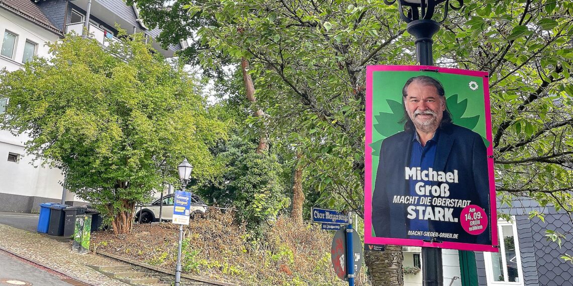 Wahlplakate zu den NRW-Kommunalwahlen 2025 (Archiv)
