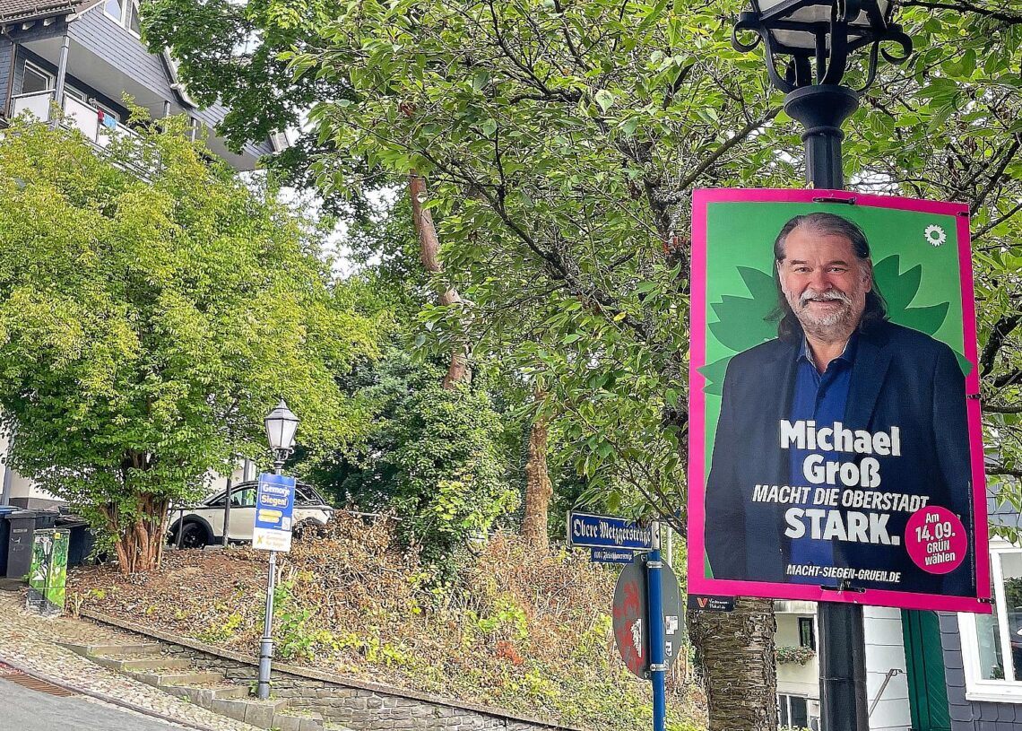 Wahlplakate zu den NRW-Kommunalwahlen 2025 (Archiv)