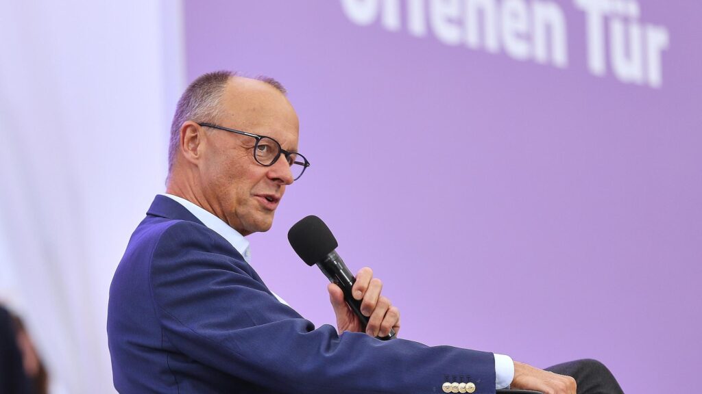 Friedrich Merz am 24.08.2025