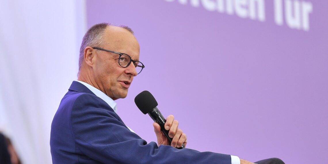 Merz fühlt sich nach Sommerpause erholt 1 Friedrich Merz am 24.08.2025