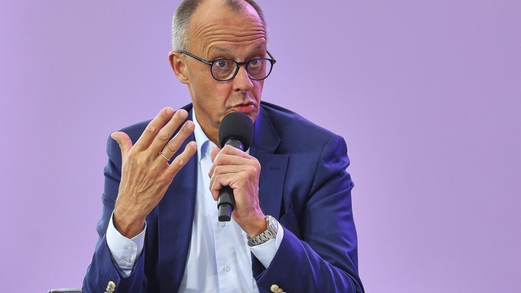 Friedrich Merz am 24.08.2025