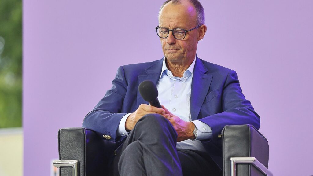 Friedrich Merz am 24.08.2025