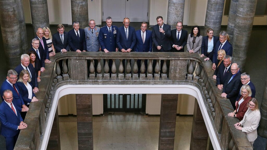 Bundeskabinett im Verteidigungsministerium am 27.08.2025