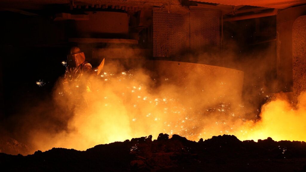 Stahlproduktion (Archiv)