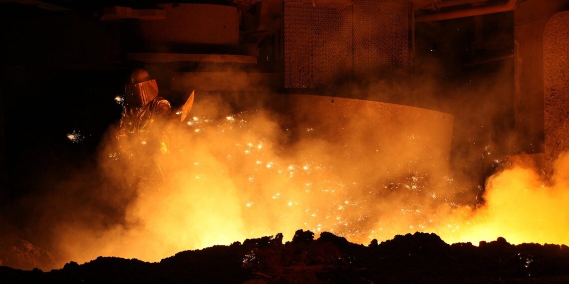 Stahlproduktion (Archiv)