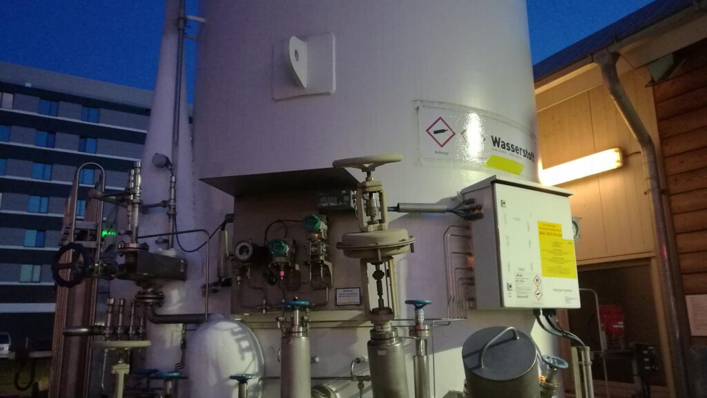 Wasserstoff-Behälter (Archiv)