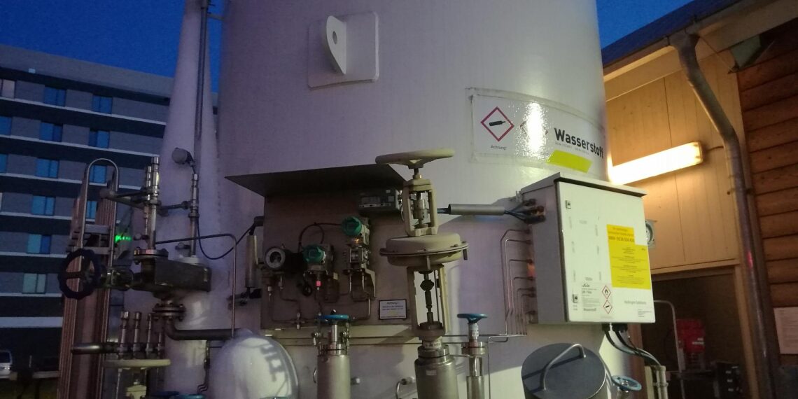 Wasserstoff-Behälter (Archiv)