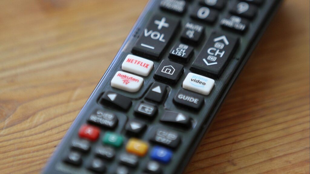 TV-Fernbedienung mit Streaming-Anbietern (Archiv)