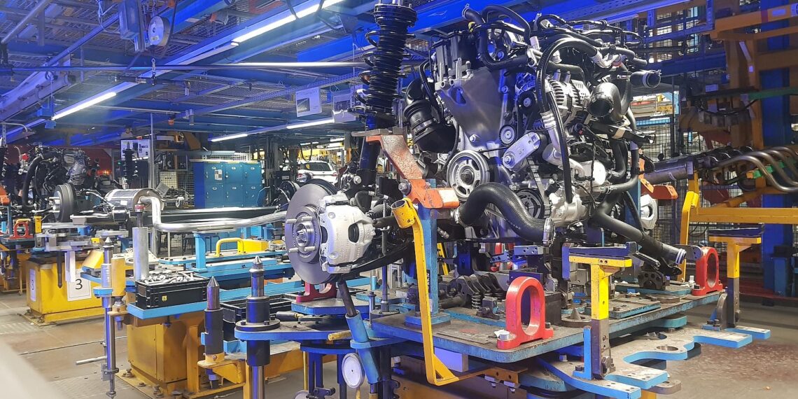 Stimmung in Autoindustrie erneut deutlich verbessert 1 Autoproduktion (Archiv)