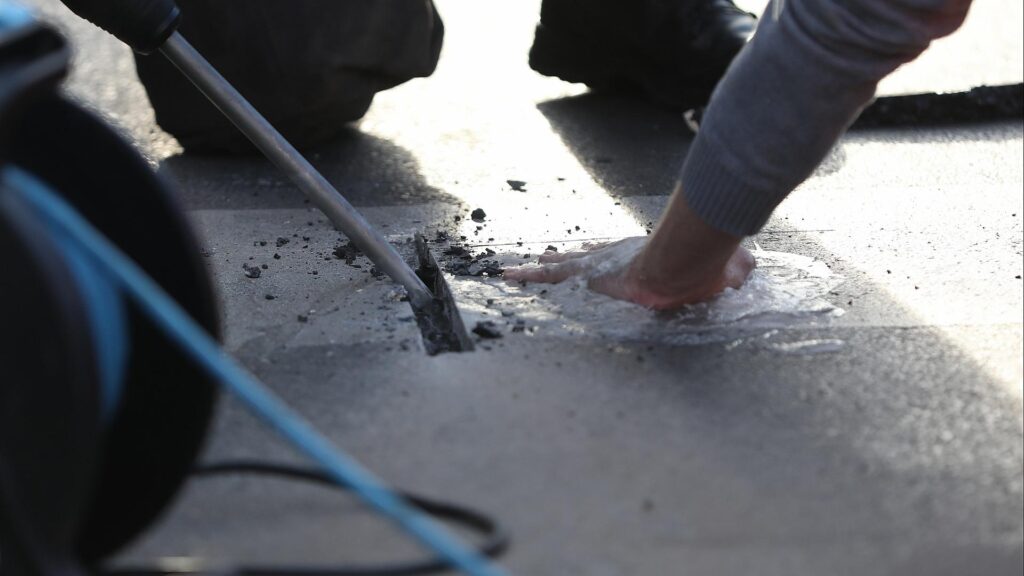 Protest von `Letzter Generation` (Archiv)