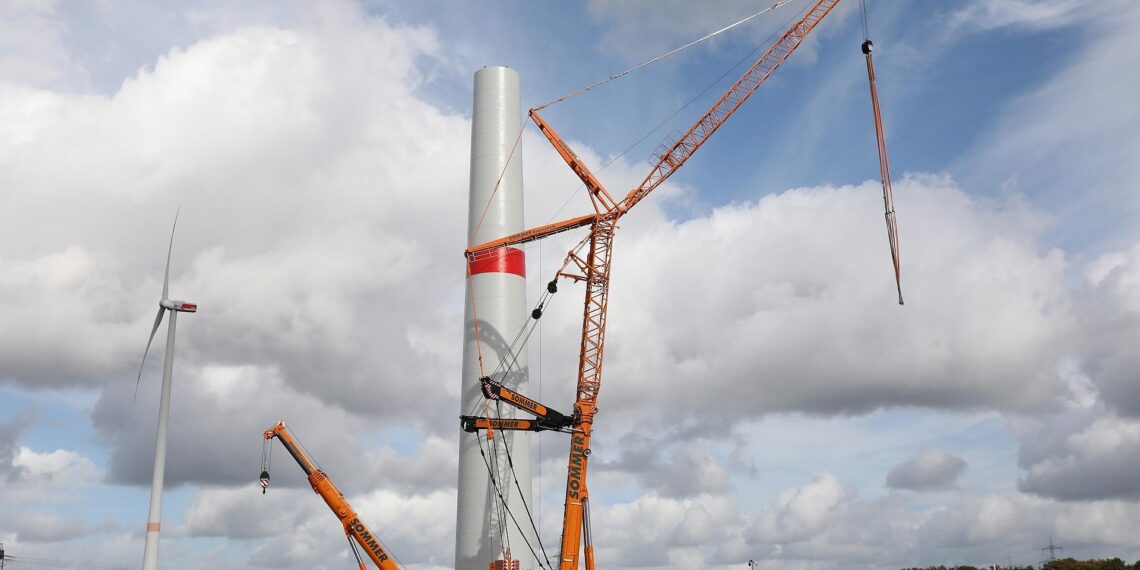 Windrad-Bau (Archiv)