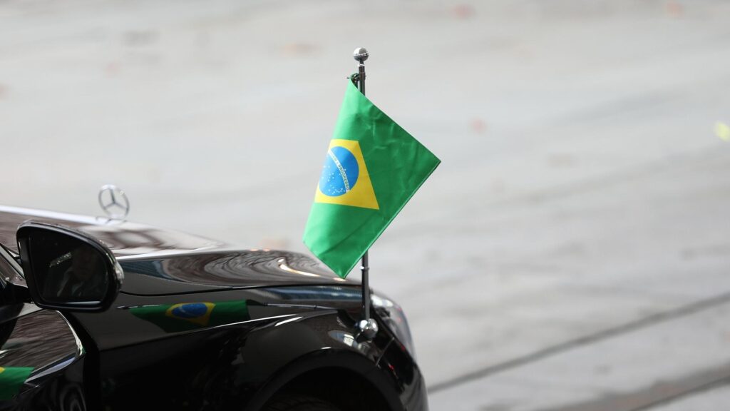 Fahne von Brasilien (Archiv)