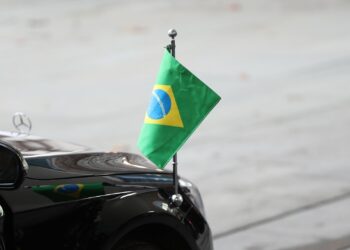 Fahne von Brasilien (Archiv)