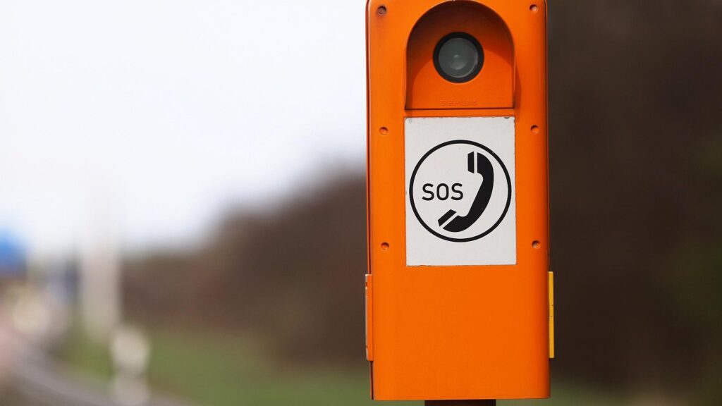 Notrufsäule (Archiv)