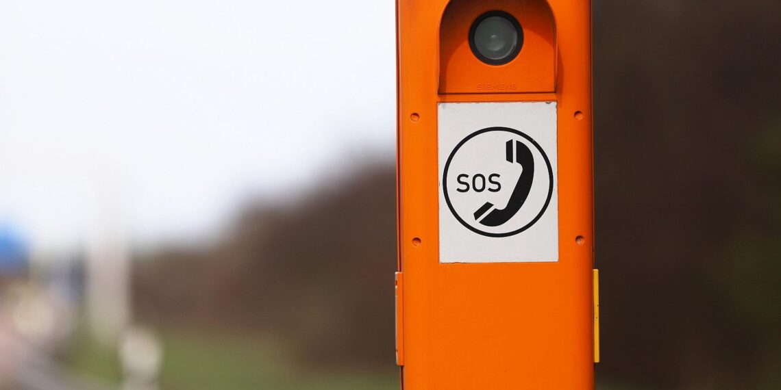 Notrufsäule (Archiv)