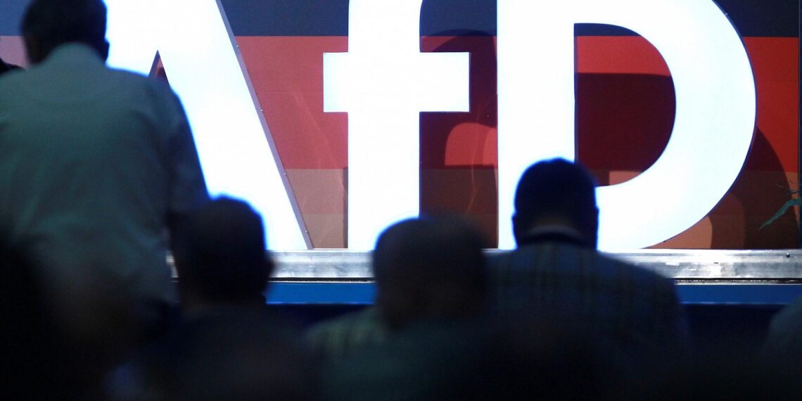 Logo auf AfD-Parteitag (Archiv)