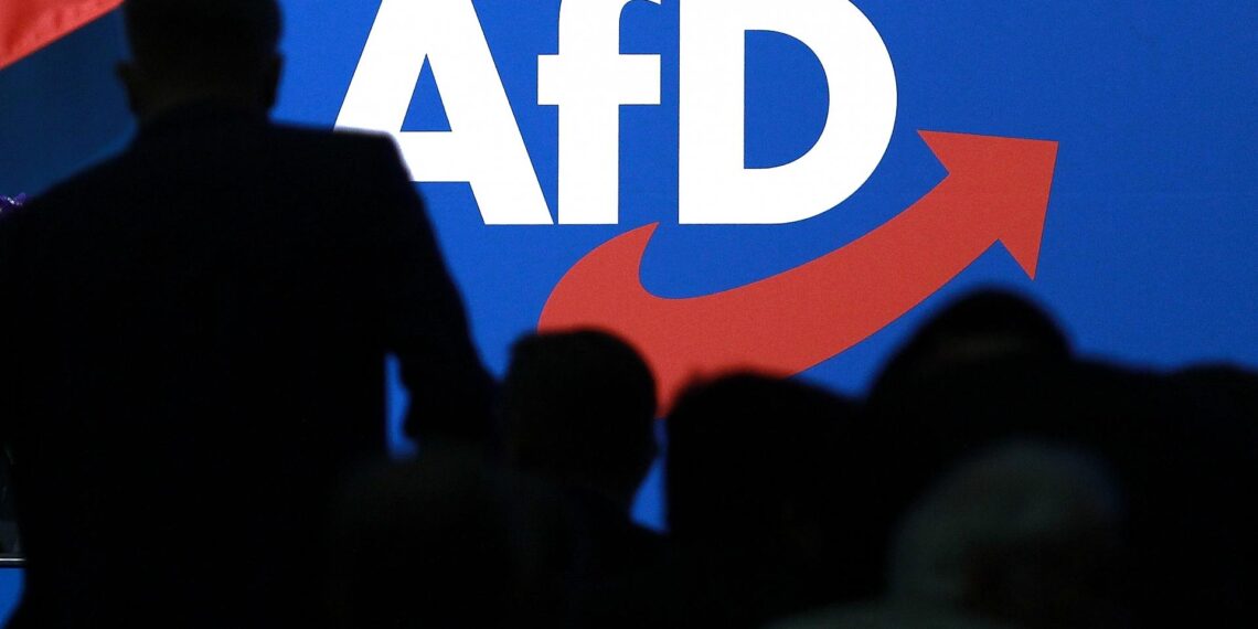 Logo auf AfD-Parteitag (Archiv)