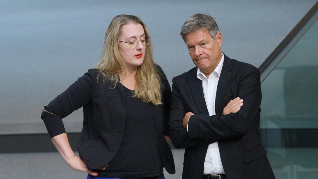 Katharina Dröge und Robert Habeck (Archiv)