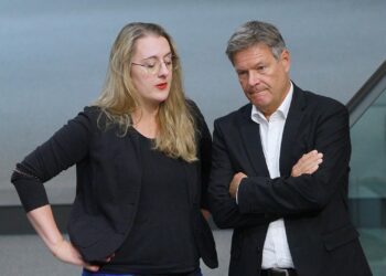 Katharina Dröge und Robert Habeck (Archiv)