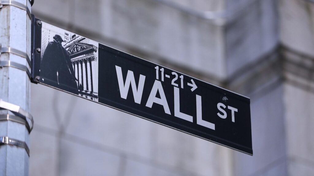Straßenschild der Wall Street (Archiv)