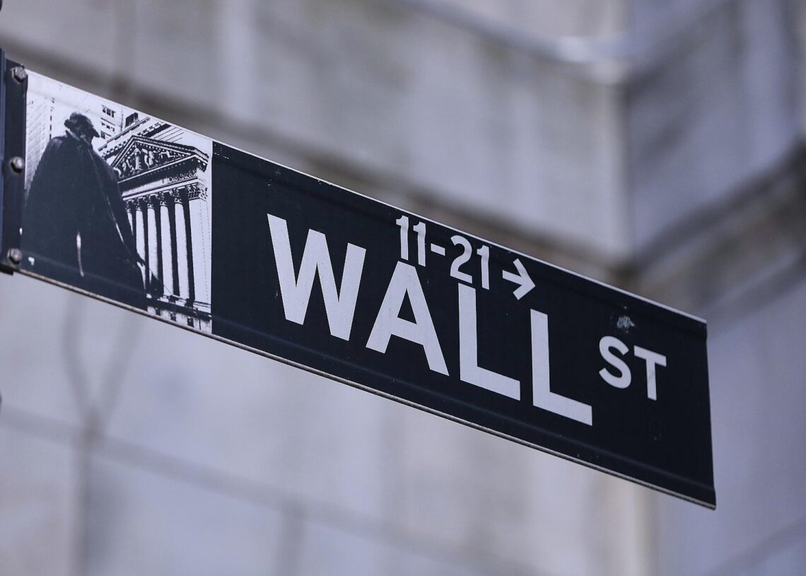 Straßenschild der Wall Street (Archiv)