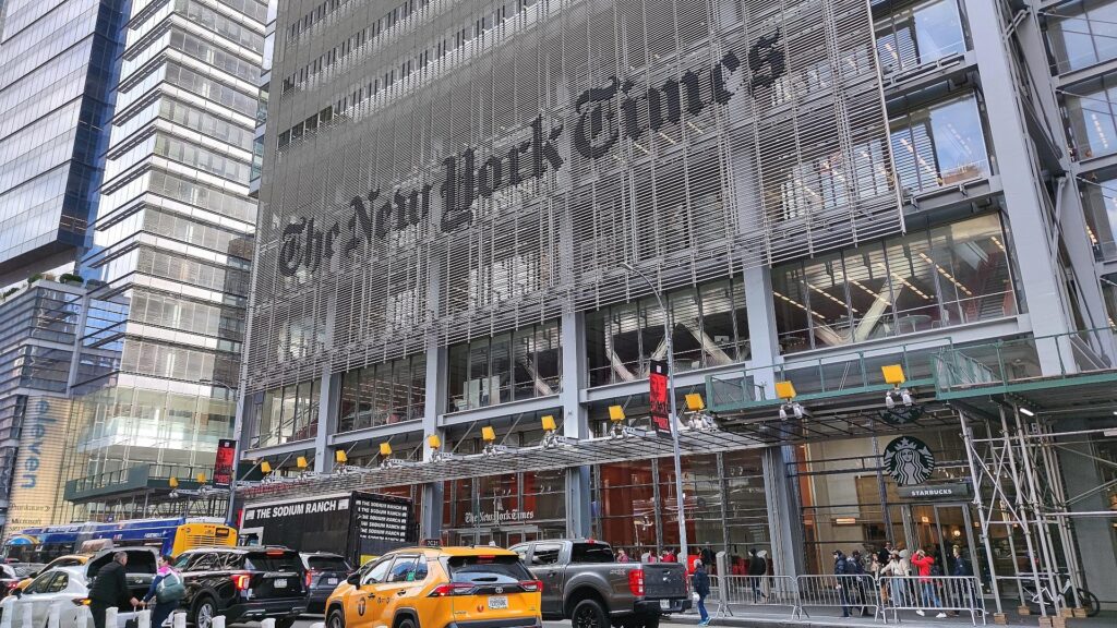 Hauptsitz der New York Times (Archiv)
