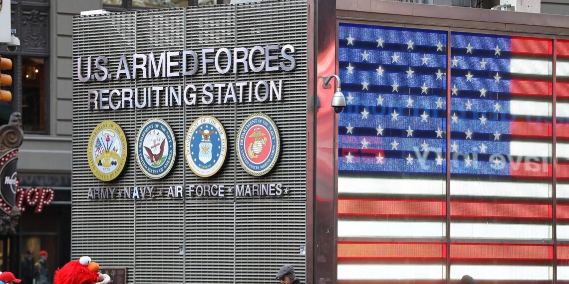 Rekrutierungsstation der US-Streikräfte (Archiv)