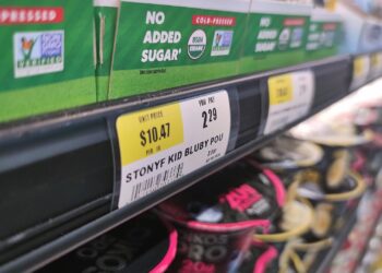 Preise in einem US-Supermarkt (Archiv)