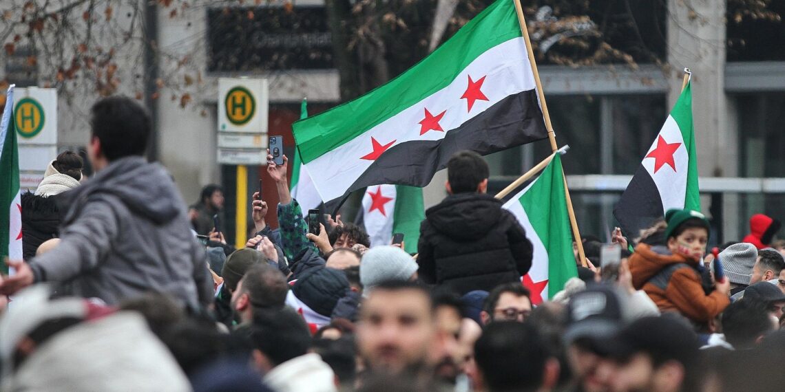 Syrer in Deutschland feiern den Sturz von Assad in Syrien (Archiv)