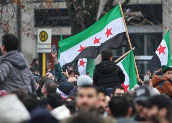 Syrer in Deutschland feiern den Sturz von Assad in Syrien (Archiv)