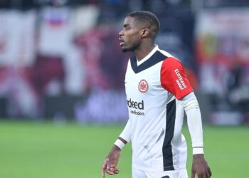 Niels Nkounkou (Eintracht Frankfurt) (Archiv)